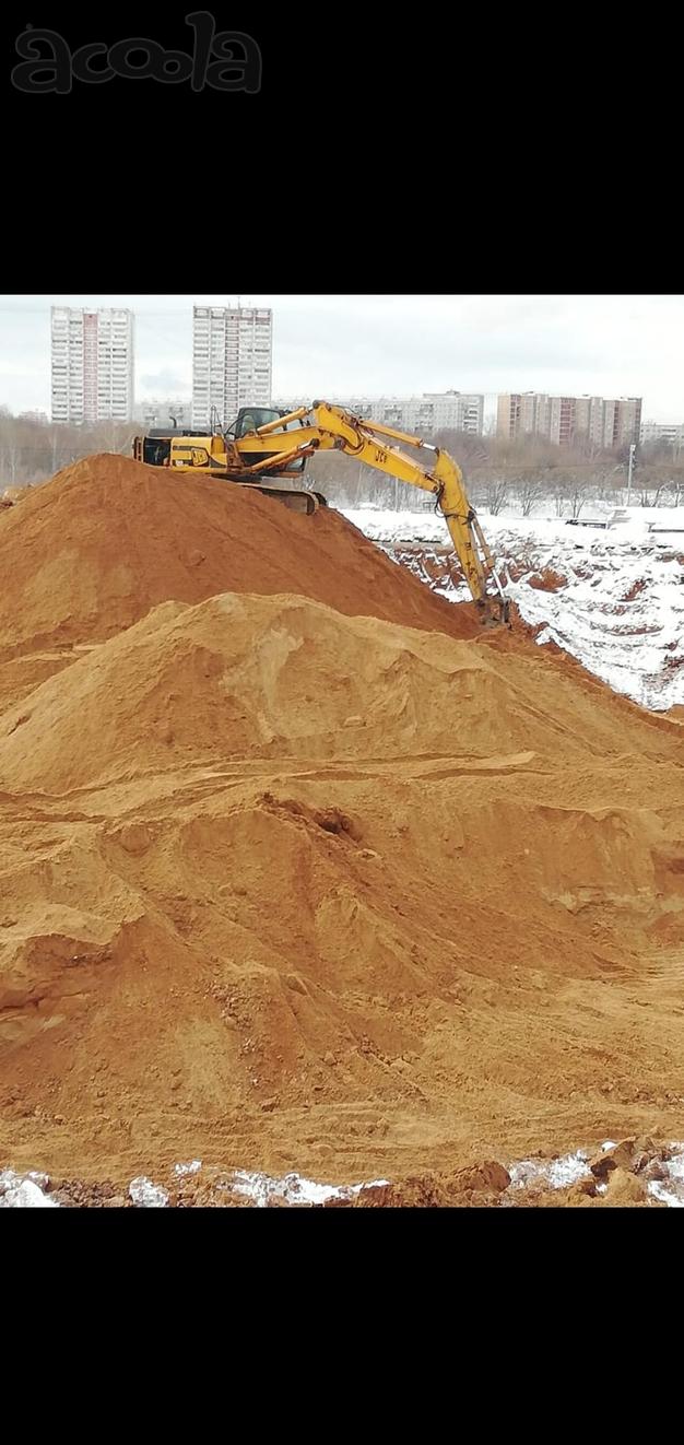 Песок котлованный