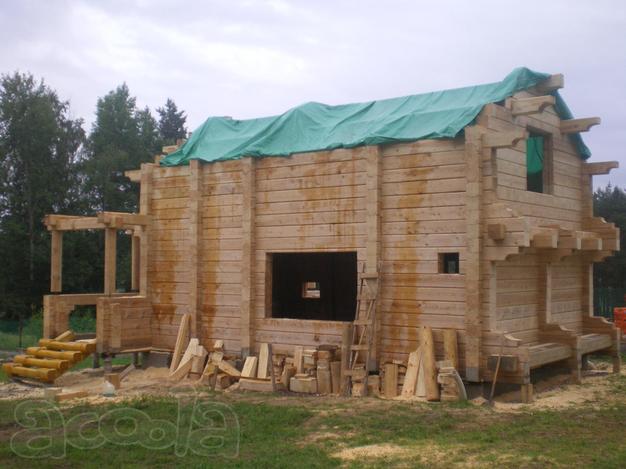Дома из сухого профилированного бруса