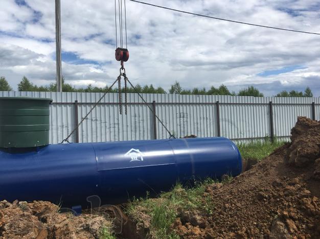 Установка газгольдеров Медведь