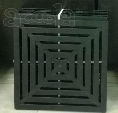 Прочные пластиковые плитки для сборки садовых дорожек