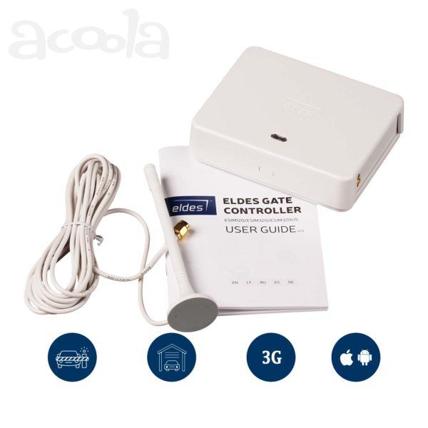 GSM модуль (ESIM 320 2G) за 10500 р. управления с телефона воротами (шлагбаумом).