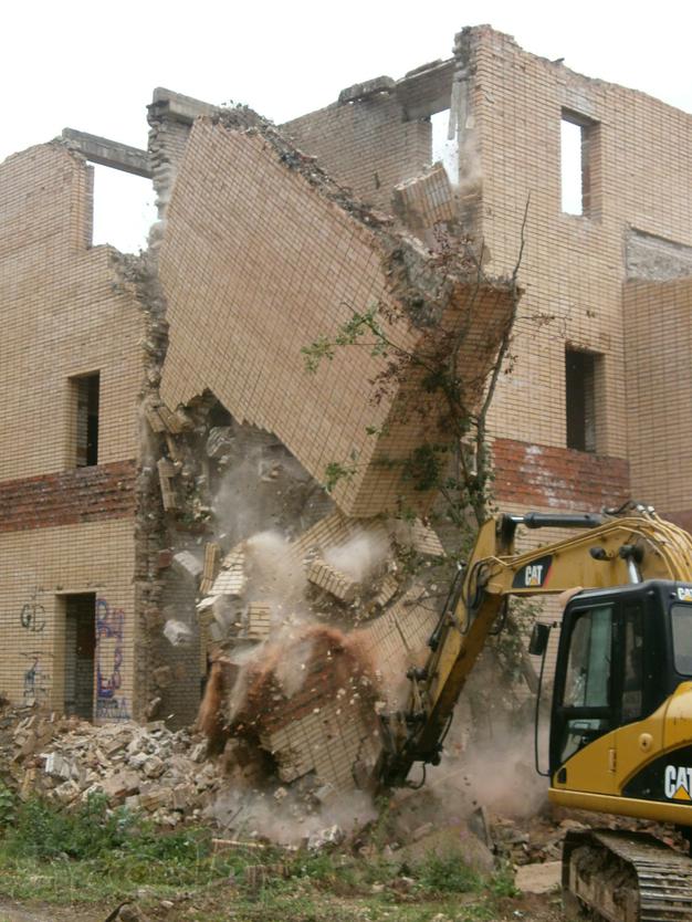 Демонтажные работы, вторичный щебень и ЖБИ б/у
