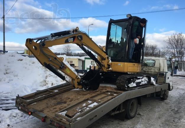 Аренда мини экскаватора Caterpillar 3,5 тн