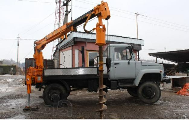 Ямобур ГАЗ 33081 (садко), БКМ-302, Isuzu, Урал