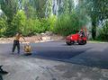 Укладка асфальта и асфальтовой крошки
