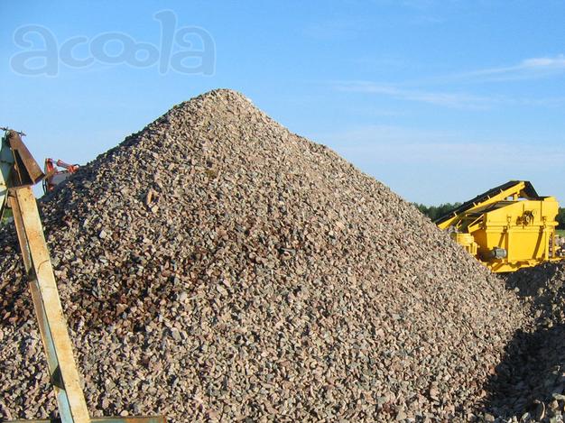 Доставим щебень гранитный