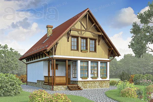 Построим Каркасный дом 120 кв.м. 10x8 м.