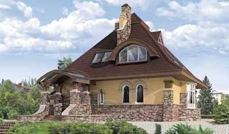 Построим коттедж из кирпича 11 х 12,5. Площадью: 165,2 м2