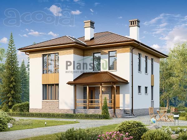 Проект каркасного дома 150 м2