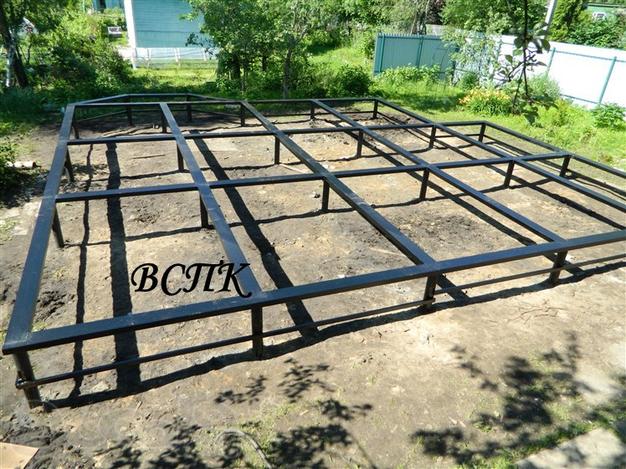 Монтаж винтовых свай