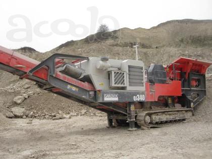 Мобильная щековая дробилка SANDVIK QJ 340