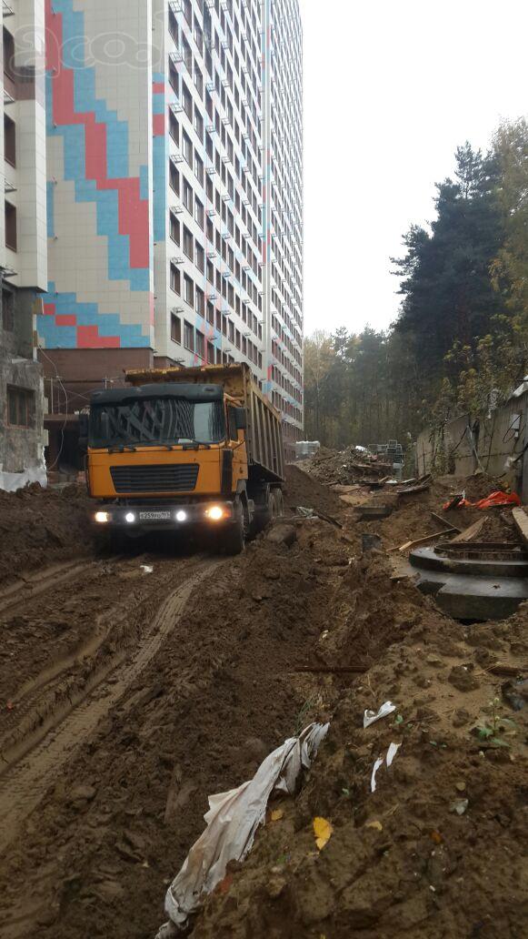 Приём грунта 1 км от МКАД в Котельниках без посредников 30р. м3