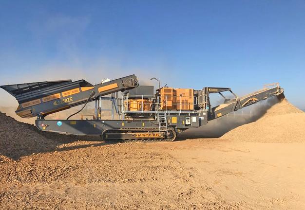 Сдам в аренду мобильную конусную дробилку TESAB 1150TC