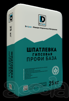 Шпатлевка гипсовая De Luxe ПРОФИ БАЗА