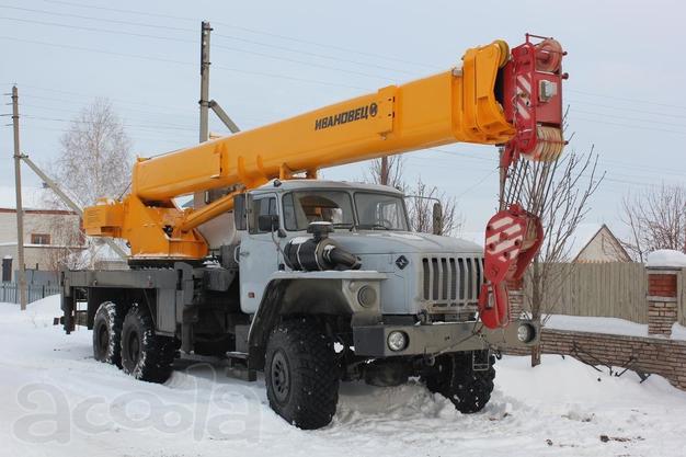 Аренда автокрана гп 25 тонн со стрелой 28, 31 метр (вездеход)