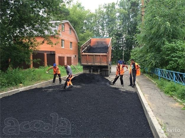 Асфальтирование и благоустройство территорий