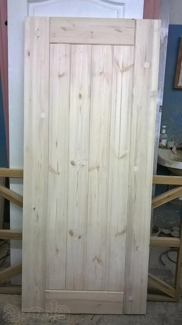 Деревянные двери для бани (хвоя)