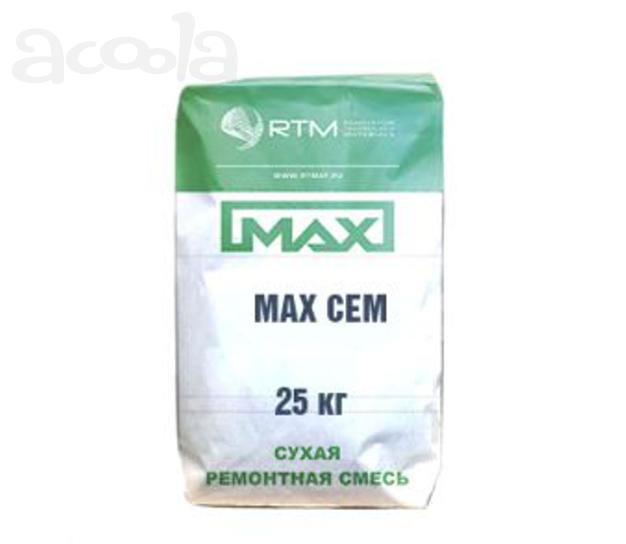 Расширяющийся безусадочный реопластичный цемент (микроцемент) МАХ СЕМ