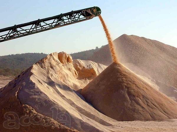 Мытый песок с доставкой от 800 руб/м3