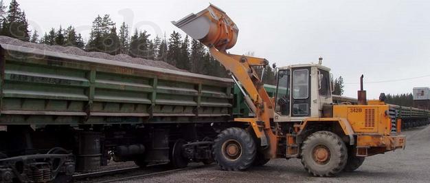 Щебень гранитый, габбро диабаз, гравийный ЖД поставки