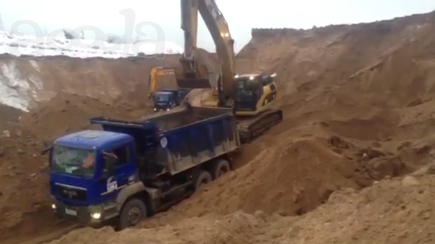 ПЕСОК КАРЬЕРНЫЙ, ПГС, ЩЕБЕНЬ  30км от МКАД по Ярославскому шоссе от 230₽/м3