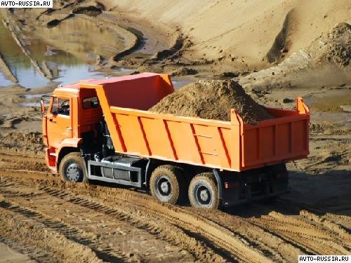 Доставка  на Камазе 6520
