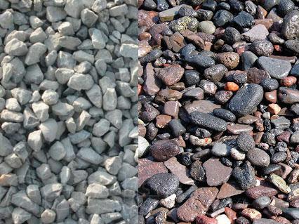 Щебень гравийный, известковый, гранитный