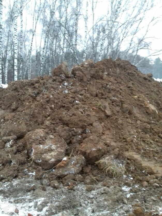Отдам бесплатно растительный грунт (верхний слой)