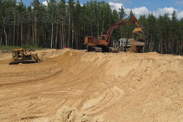 Продаём песок в больших объёмах