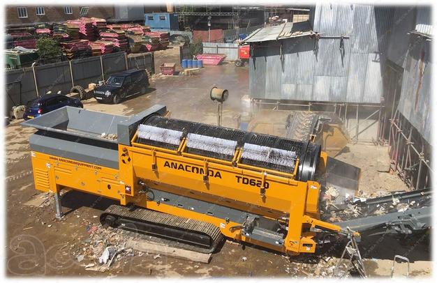 Дробильно сортировочный комплекс ANACONDA TD516R