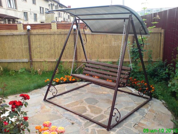 Садовые разборные качели