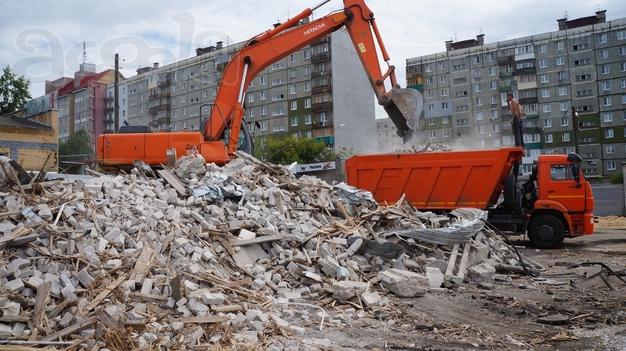 Вывоз строительного мусора самосвалы, контейнеры
