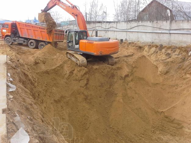 Услуги по разработке котлованов и вывоз грунта с утилизацей