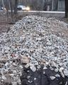 Доставка вторичный щебень, рецикл, дроблённый бетон.