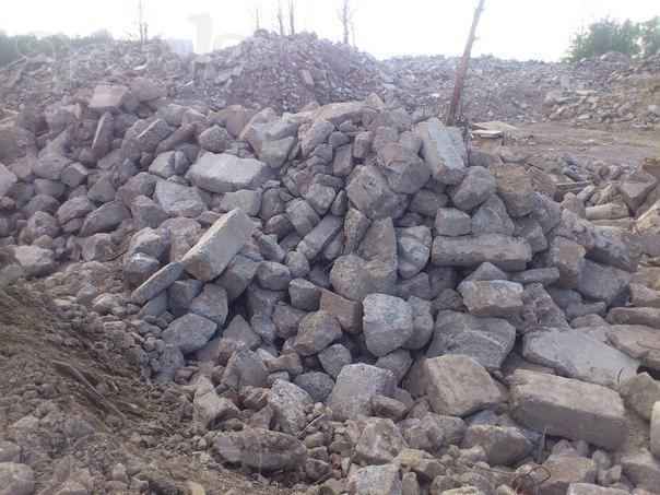 Принимаем бесплатно бой бетона/кирпича, асфальтного скола