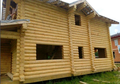 Срубы шлифовка, полировка, покраска, тёплый шов Истра