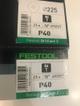 Шлифмат Festool Brilliant 2, STF D225/8 P40 BR2/25