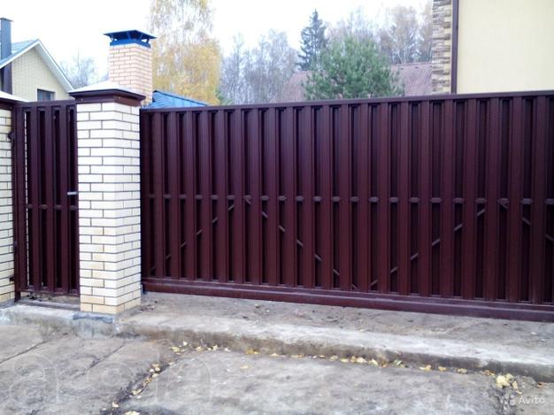 Ворота, навесы, калитки, лестницы, беседки, заборы, сварочные работы