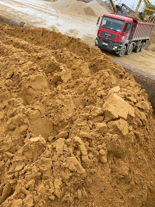 Песок с доставкой от 650 рублей за м3. б.н.