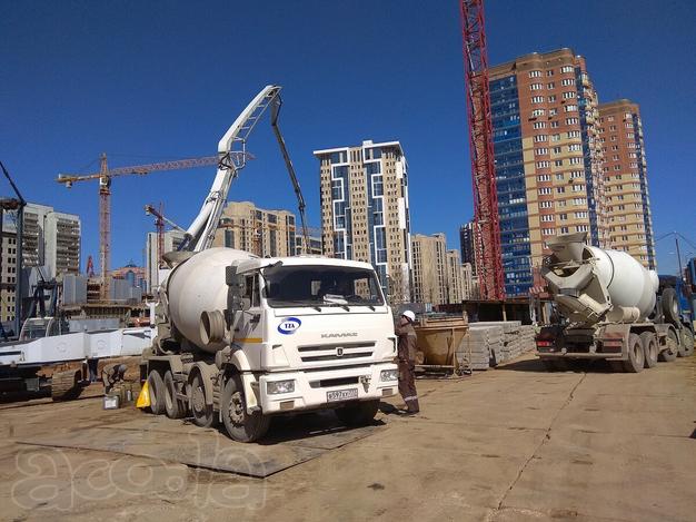 Бетон раствор с доставкой по Москве и Московской обл