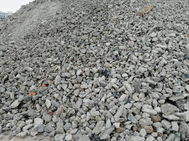 Щебень бетонный, рецикл