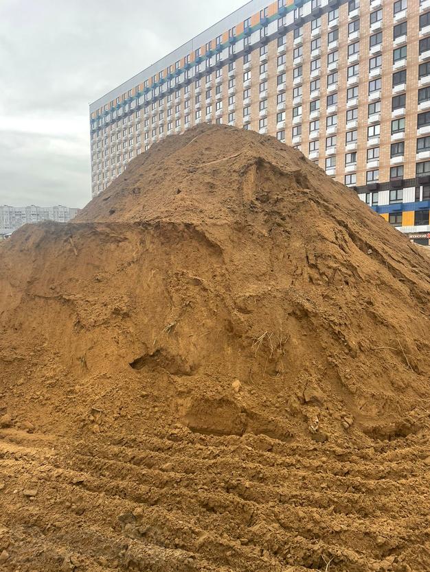 Пескогрунт чистый сухой самовывоз